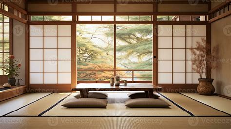 Traditional Japanese Living Room - AdTech Windev