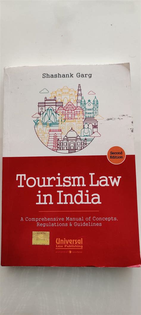 Buy Tourism Law In India - A Comprehensive Manual Of Concepts ...