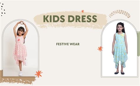 CREATIVE KIDS Girl's Fit and Flare Midi Frock (CKGD-0009-2Y-3Y ...