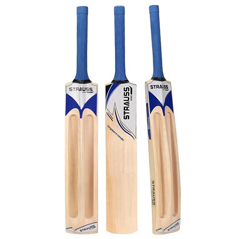 Buy Strauss Scoop Tennis Cricket Bat - Lightweight, Kashmir Willow ...