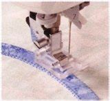 Applique Presser Foot #40080951 for Juki HZL-DX, HZL-F (Exceed), HZL-G ...