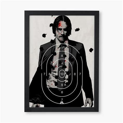 John Wick - Focus, Commitment and Sheer Will Art-Poster – Myxtur