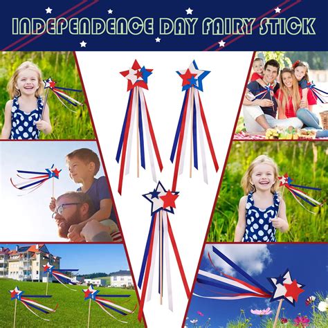 Nywaba Red White and Blue Decorations, American Independence Day Party ...