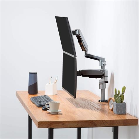 AVLT Dual 13-32 Stacked Monitor Arm Desk Mount - India | Ubuy
