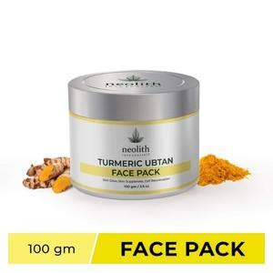 Neolith Turmeric Ubtan Clay Face Pack for Skin Brightening, Glowing ...