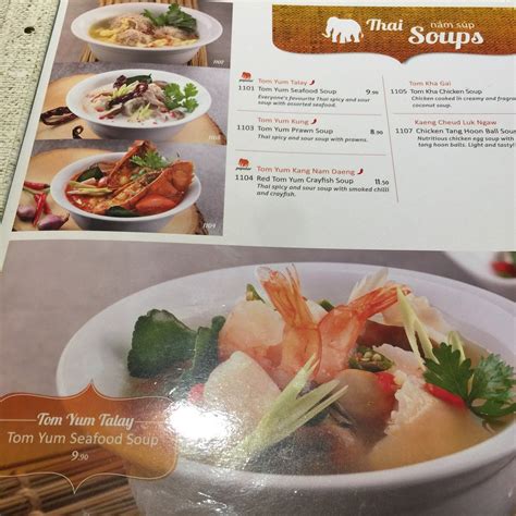 THAI EXPRESS, Singapore - Temasek Blvd, Marina Centre - Menu & Prices ...