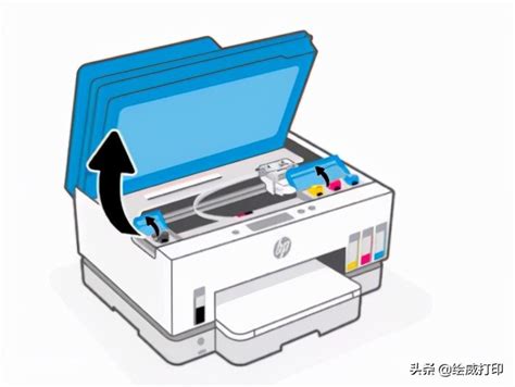 打印机硒鼓安装步骤
