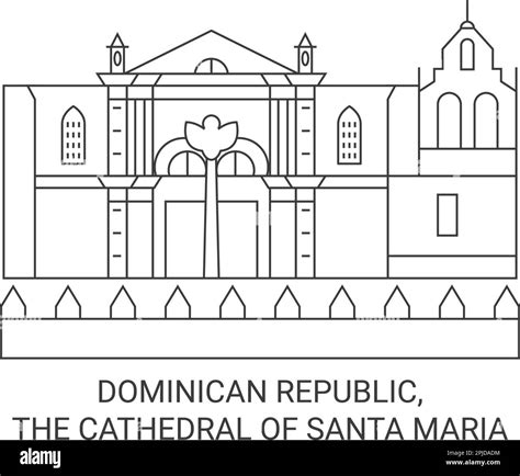 Zona colonial santo domingo Stock Vector Images - Alamy