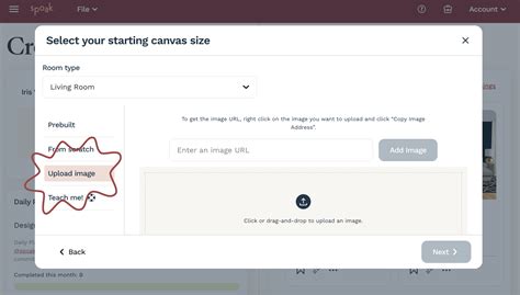 Can I upload an existing floor plan? - Spoak Help Hub