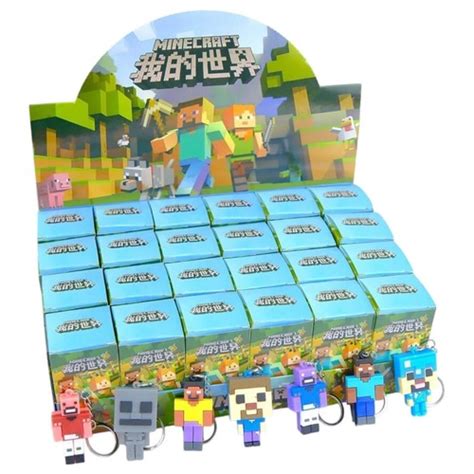Image result for Minecraft Keychain Blind Box's