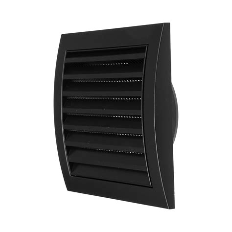 Repa Market 4 Inch Anthracite Dryer Vent Hood/Duct Cover for Walls or ...