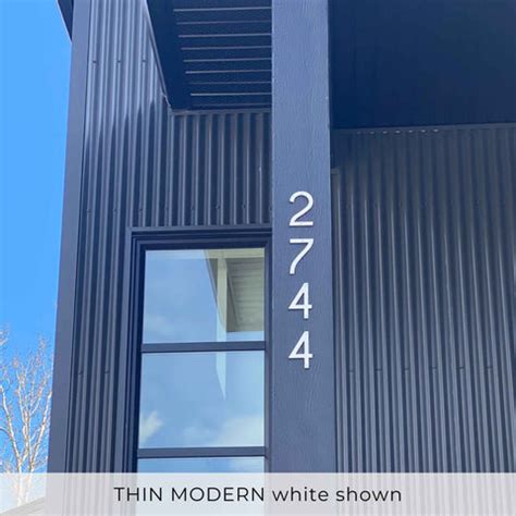 How to Install Floating Mount House Numbers 的图像结果