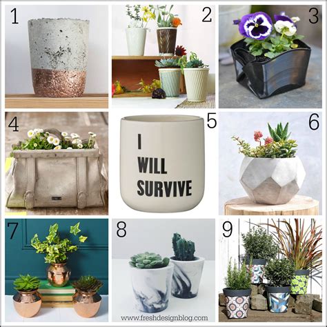 Perk up your planters: Stylish pots for your plants | Fresh Design Blog