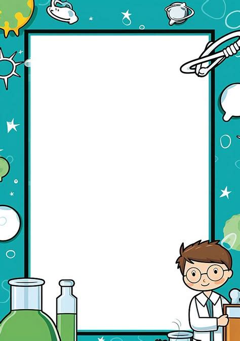 Image result for Border Design for Projects Science