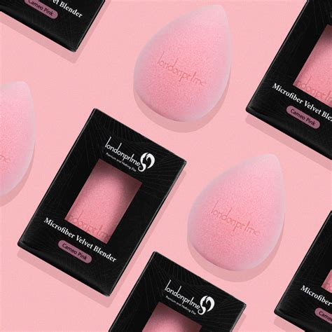 Cameo Pink Microfiber Beauty Blender - Velvet Sponge - London Prime