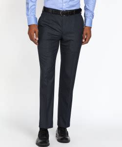 PARK AVENUE Regular Fit Men Dark Blue Trousers - Buy PARK AVENUE ...