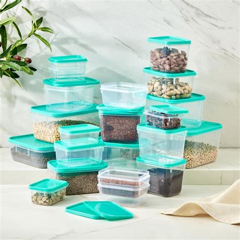 Buy Barbados 21Pcs Polypropylene Storage Container Set from Home Centre ...