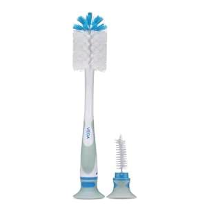 Vega Baby & Mom 2-in-1 Bottle & Nipple Brush |BPA Free |Convenient Grip ...