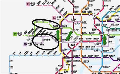 上海地铁10号线上下行方向两条轨道为何交换了位置？ - 知乎