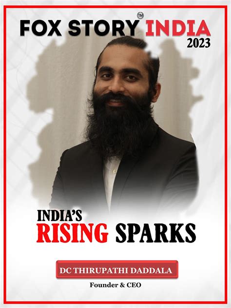 DC Thirupathi Daddala | Entrepreneur & Ideator