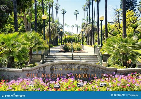 Will Rogers Memorial Park in Beverly Hills California Stock Image ...