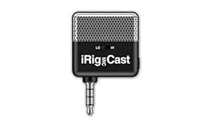 IK Multimedia iRig Mic Cast podcasting mic for smartphones and tablets ...
