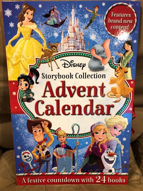Disney Advent Calendar Storybook Collection - Preschool Calendar Printable