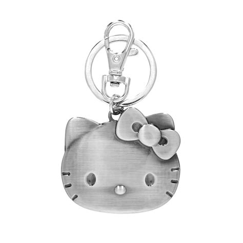 Hello Kitty Head Pewter Key Chain - Entertainment Earth