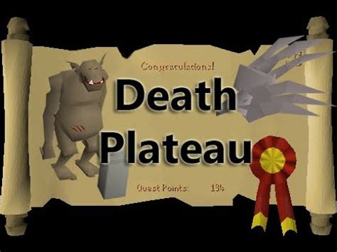 OSRS Death Plateau Quest Guide - YouTube
