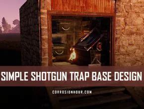 Image result for Rust Simple Trap Base Design