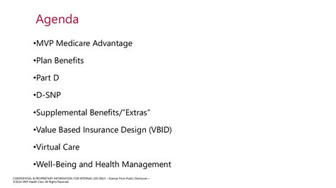 2025 MVP Medicare Advantage Product Training | PDF