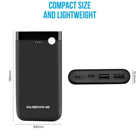 Best Power Bank for Mobile | PP-11 10000 mAh Lithium Polymer Power bank ...