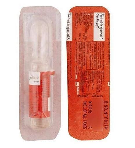 GENTICYN 80mg - 2ml Injection