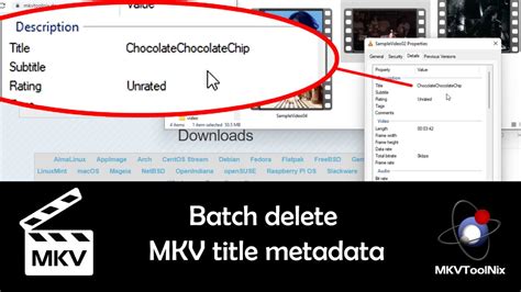 Image result for Delete Video File Metadata