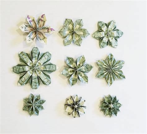 Money Flowers Origami Tutorial