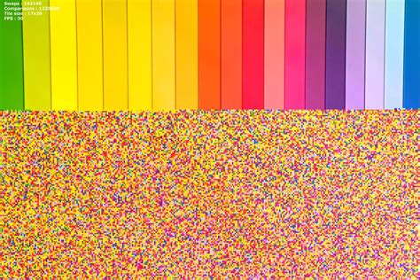 Quick Sort Visualized 的图像结果