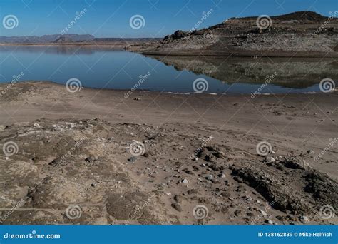 Elephant Butte Lake, View New Mexico Stock Image - Image of lake, point ...