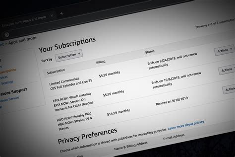 Image result for Amazon Channel Subscriptions