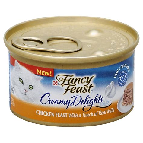 Fancy Feast Creamy Delights Chicken Pate With Real Milk 3 oz | Shipt