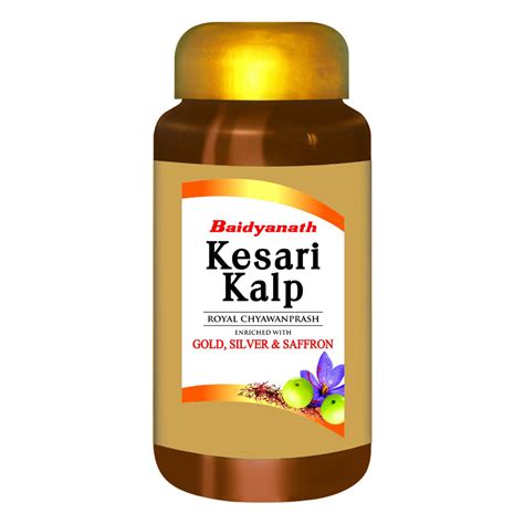 Buy Baidyanath Kesari Kalp Royal Chyawanprash, 500 gm | 19 Minutes ...
