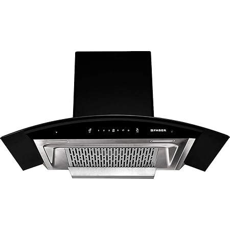 Faber 90 cm 1500 m³/hr Auto-Clean curved glass Kitchen Chimney (HOOD ...