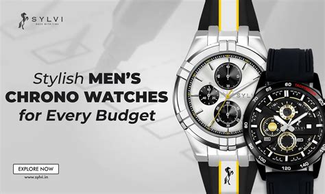 Best Men’s Chrono Watches In India For Every Budget – Sylvi