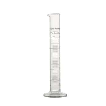 Cole-Parmer Graduated Cylinder, Class B, To Contain, single metric ...