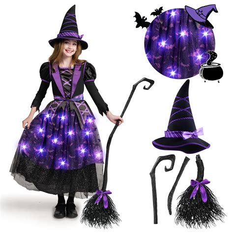 Halloween Witches Costumes For Kids