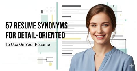 57 Resume Synonyms for Detail-oriented To Use On Your Resume - ResumeKraft