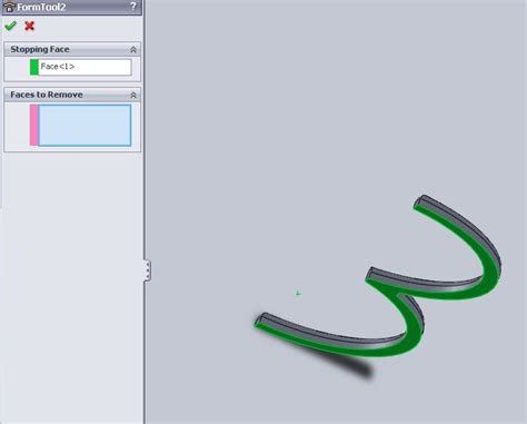 SolidWorks Forming Core Tool Tutorial 的图像结果