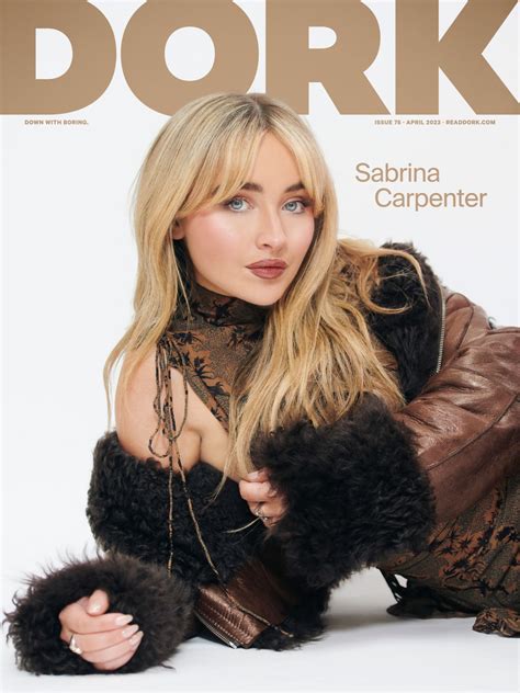 Sabrina Carpenter dans Dork Magazine - 16 mars 2023