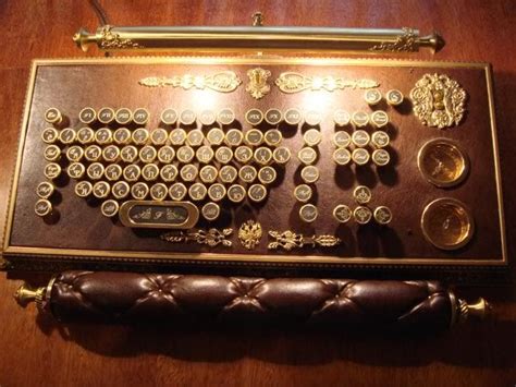 Image result for Steampunk Computer Keyboard
