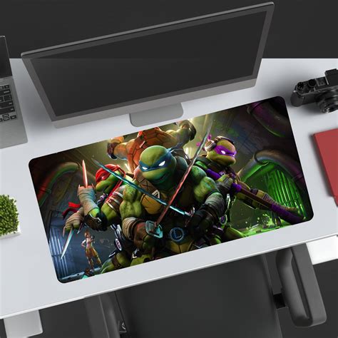 Teenage Mutant Ninja Turtles Gaming Desk Mat – ZeraCustoms