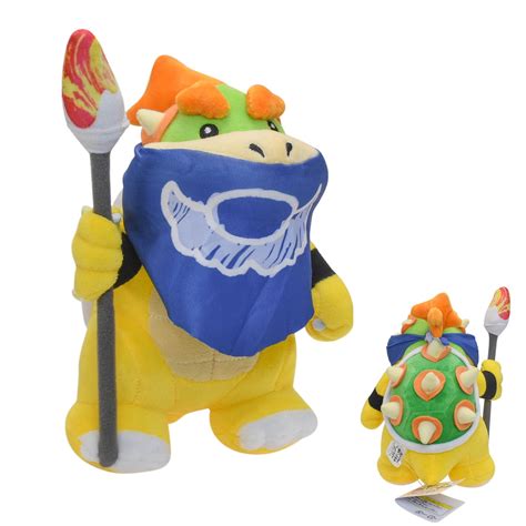 Mario Plush Bowser Jr Super Mario Bowser JR Plush Toys Soft Stuffed